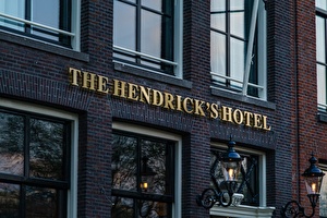The Hendrick's Hotel sign